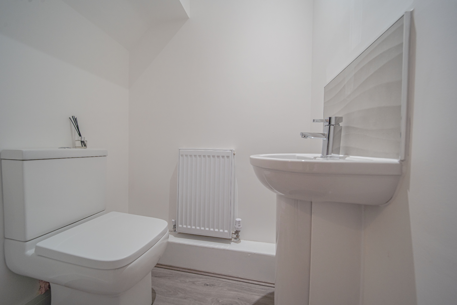 Downstairs cloakroom